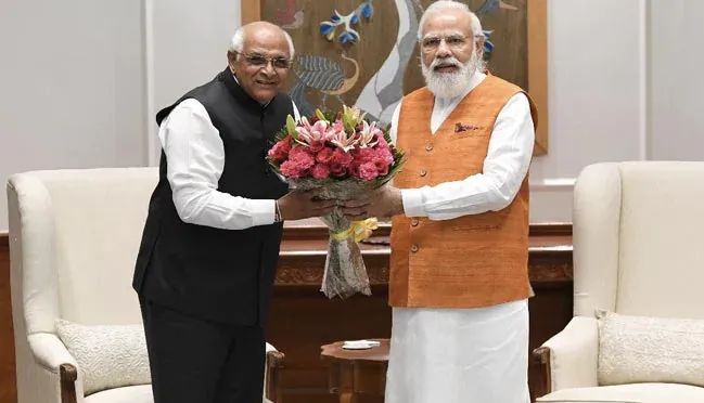Narendra Modi and Bhupendra Patel