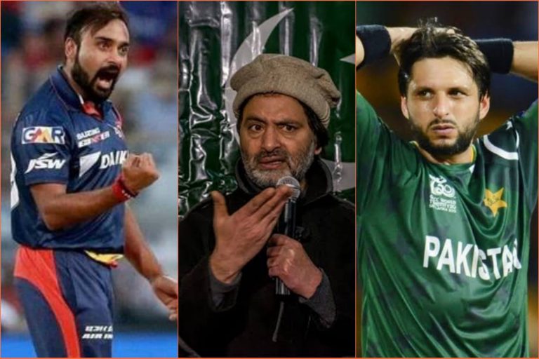 Amit Mishra vs Shahid Afridi