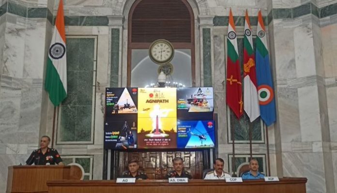 Tri-service press conference