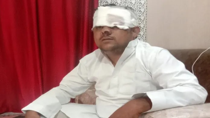મુસ્લિમ યુવક પર હુમલો