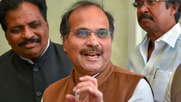 અધીર ચૌધરીની રાષ્ટ્રપતિ અંગે ટિપ્પણી