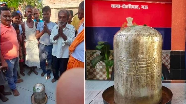 યુપીમાં ચાંદીનું શિવલિંગ મળી આવ્યું