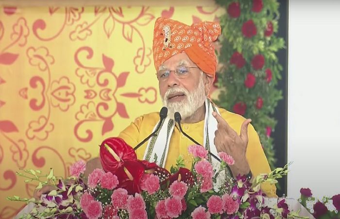PM Modi At Sabar Dairy