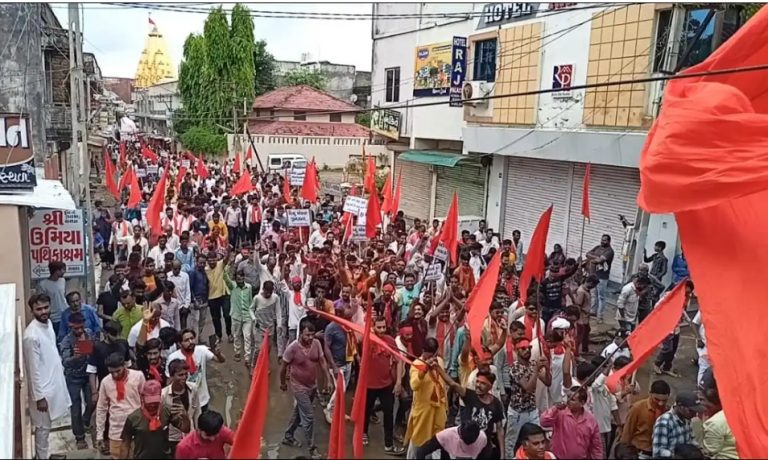 Hindus Rallies in Ambaji