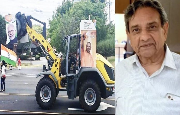 અમેરિકામાં બાબાના બુલડોઝર પરેડ