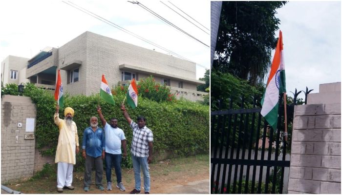 Tricolour on SFJ terrorist home