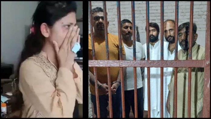 Assault on woman in pakistan