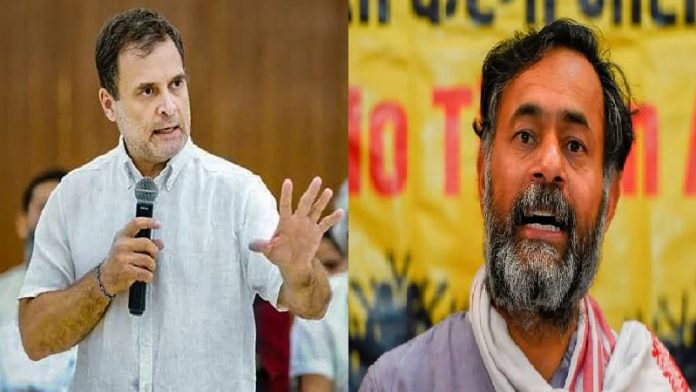 Yogendra Yadav Support Rahul Gandhi