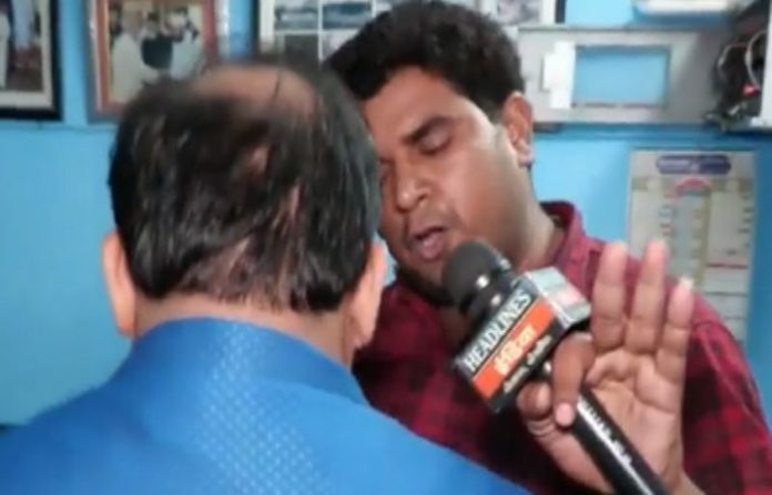 દિલ્હીમાં 'Headlines India'ના રિપોર્ટર અને કેમેરામેન ને બંધક બનાવાયા