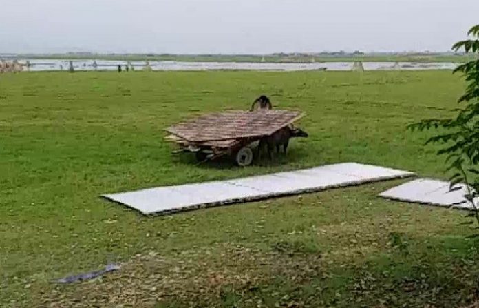 આસામમાં મદરેસા પર જનતાનું બુલડોઝર ચાલ્યું