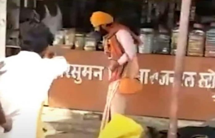 મહારાષ્ટ્રમાં સાધુઓને માર માર્યો