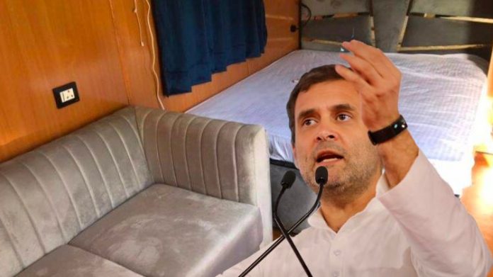 ભારત જોડો યાત્રા અને કન્ટેનરો