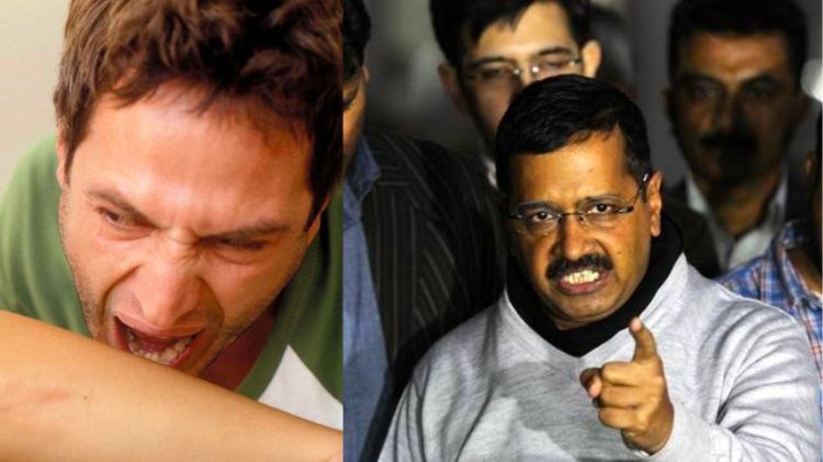 આપ નેતાએ બચકાં ભર્યાં