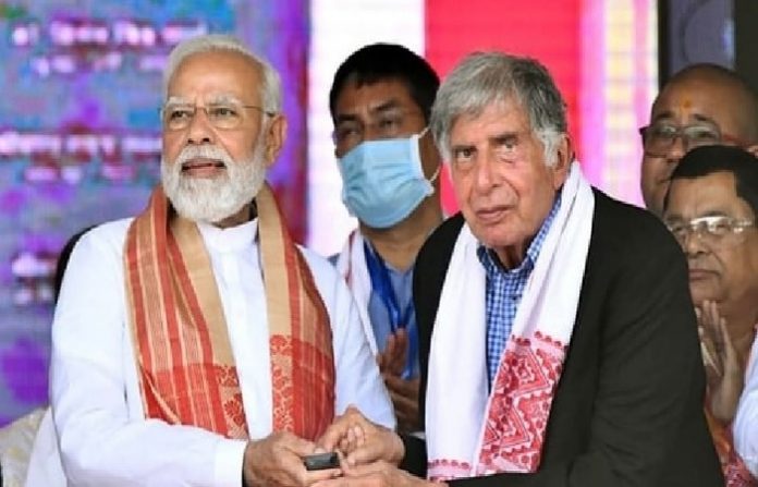 નરેન્દ્ર મોદીએ રતન ટાટાને