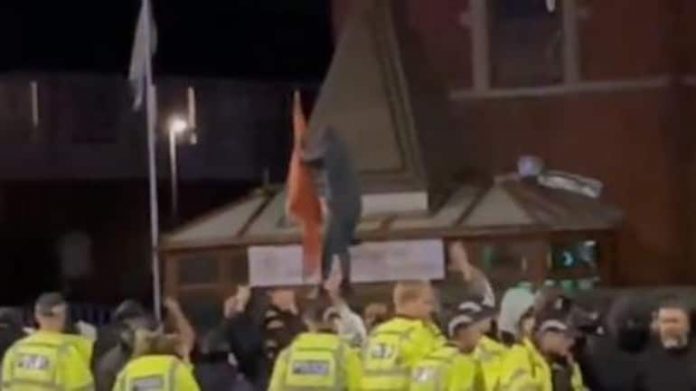 leicester riot