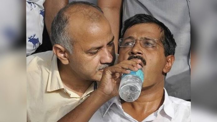 Sisodia welcomed with modi modi chants