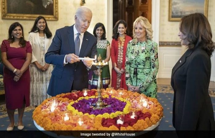 અમેરિકાના વ્હાઈટ હાઉસમાં દિવાળી