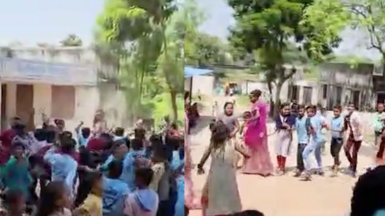 શાળામાં યા હુસૈનના નારા
