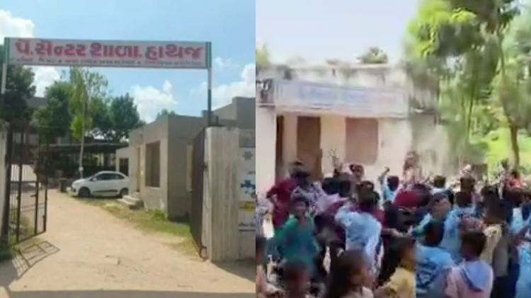 ગરબાની જગ્યાએ તાજિયા રમાડવામાં આવ્યા