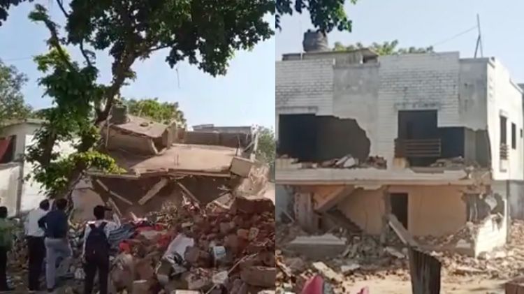 અમદાવાદમાં બુલઝોડર ચાલ્યું