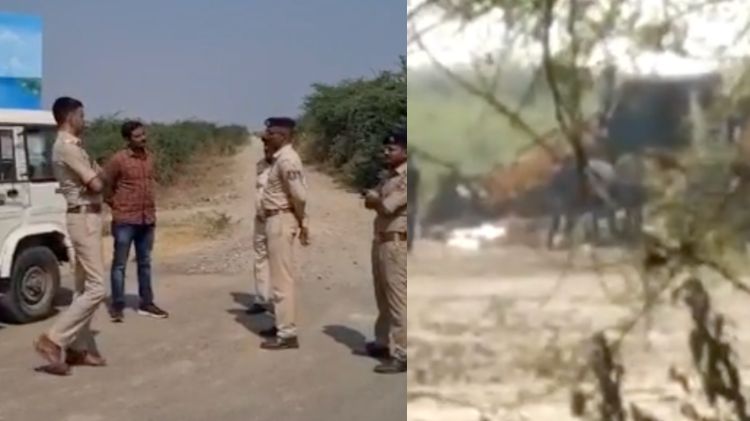 જામનગરમાં દરગાહ તોડી પાડવામાં આવી