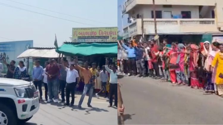 કેજરીવાલનો ચીખલીમાં વિરોધ