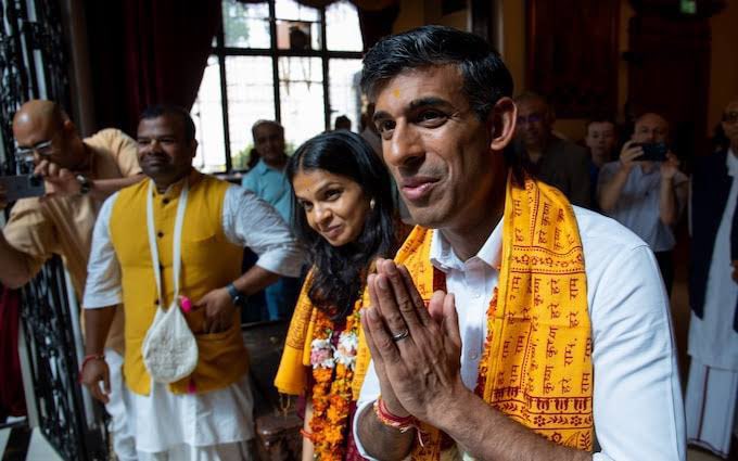 Rishi Sunak became the Prime Minister of Britain