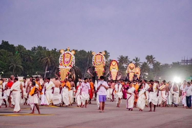 Padmanabha Swamy Procession