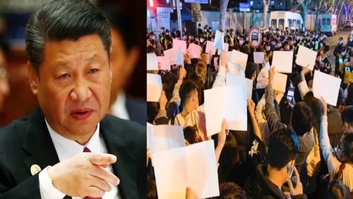 Anti-government demonstrations in China