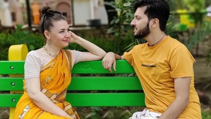 russian woman finds peace and freedom in Krishna Bhakti