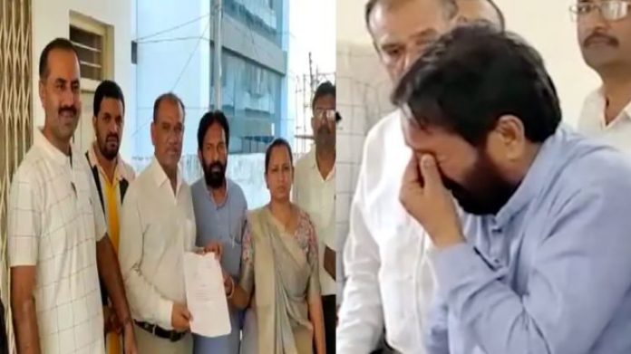 કોંગ્રેસ નેતા રડી પડ્યા