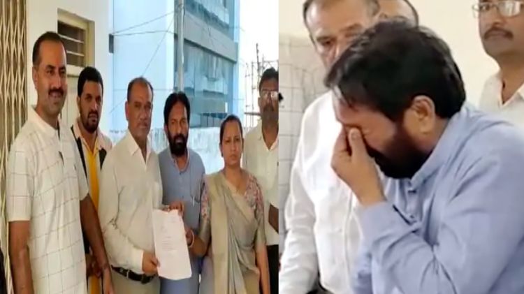 કોંગ્રેસ નેતા રડી પડ્યા