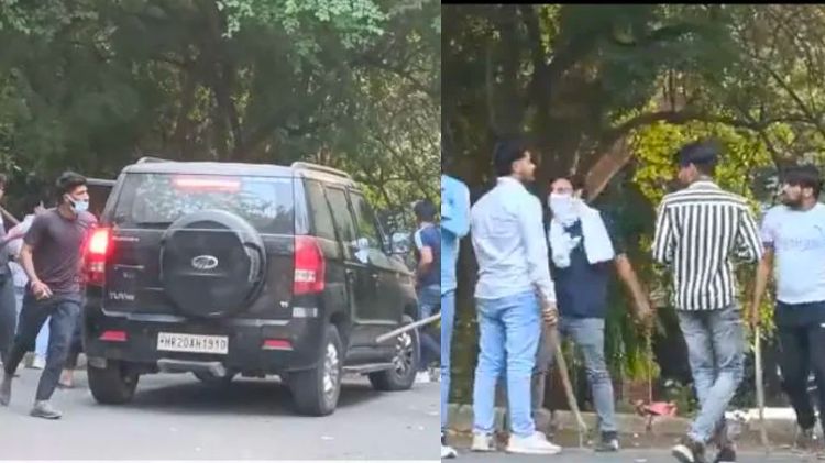 જેએનયુમાં ધમાલ