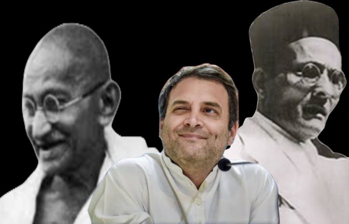 સાવરકરના ગાંધીના પત્રમાં રાહુલ