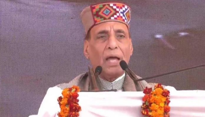 રાજનાથ સિહની સભામાં POK
