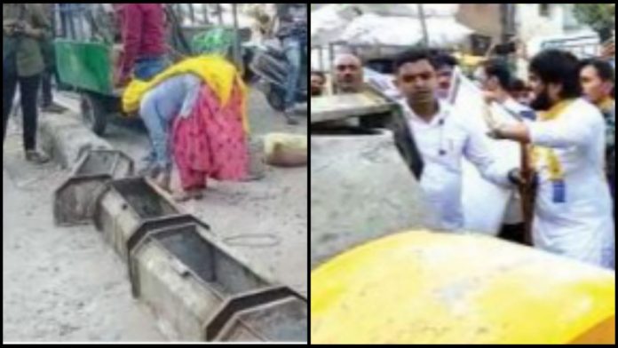Abuse of SMC employees by AAP workers