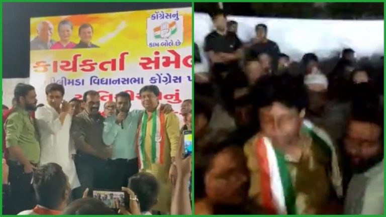 ‘5 વર્ષમાં કોઈ વાર વિસ્તારની મુલાકાત લીધી છે? કોઈ કામ કર્યું હોય તો જણાવો’: ગોમતીપુરમાં દાણીલીમડાના કોંગ્રેસ MLAનો પાર્ટીના જ કાર્યકર્તાઓ સમેત સ્થાનિકો દ્વારા ઉગ્ર વિરોધ