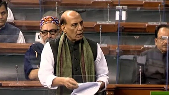 Defense Minister's statement in Lok Sabha