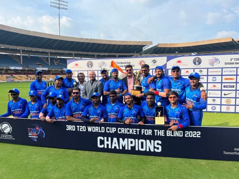ભારત જીત્યું બ્લાઇન્ડ T20 વર્લ્ડ કપ