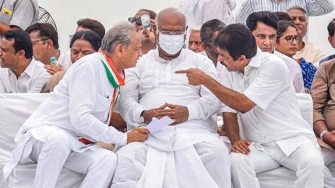 Kharge Regarding Rajasthan Govt