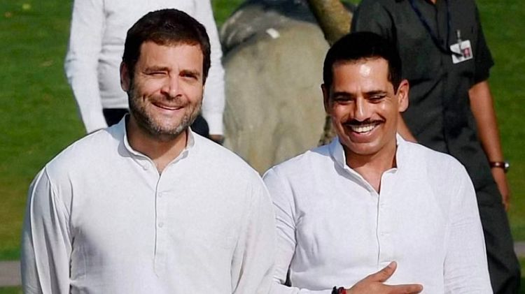 રોબર્ટ વાડ્રા જમીન કૌભાંડ