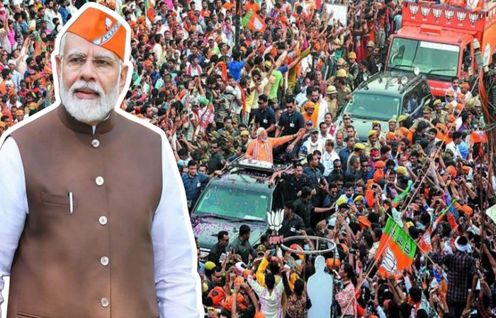 વડાપ્રધાન મોદીની પુષ્પાંજલિ યાત્રા