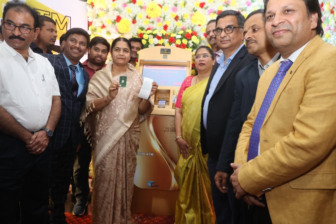 India's 1st Gold ATM