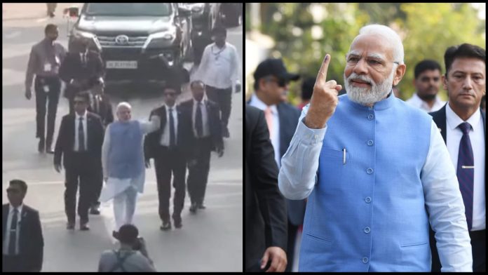 Modi voted