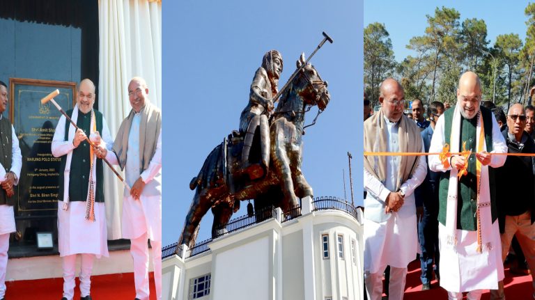 અમિત શાહે ઈમ્ફાલમાં પોલોની