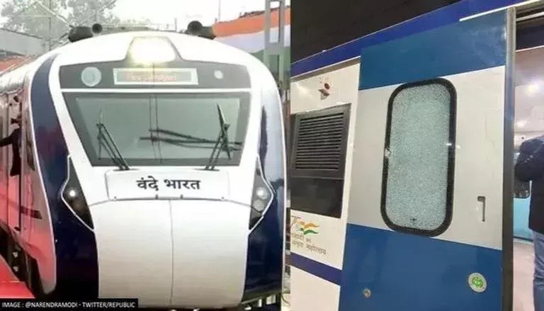 Stone pelting on Vande Bharat Express in West Bengal