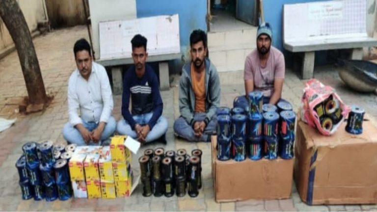 4 Caught with chinese manja