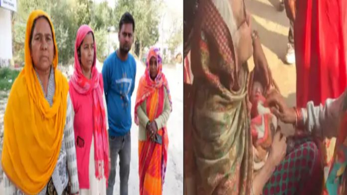 હરિયાણા પોલીસે દફનાવેલા બાળકના