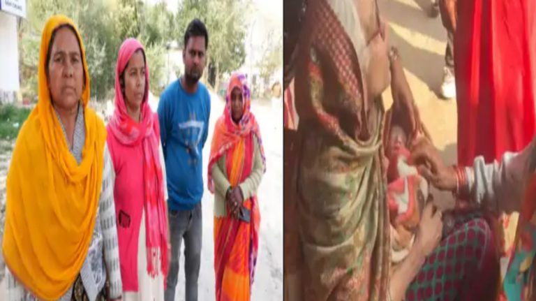 હરિયાણા પોલીસે દફનાવેલા બાળકના