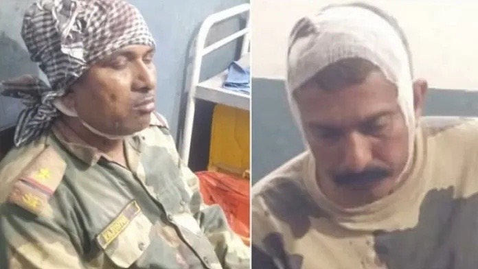 બાંગ્લાદેશ સરહદે ભારતીય જવાનો પર હુમલો